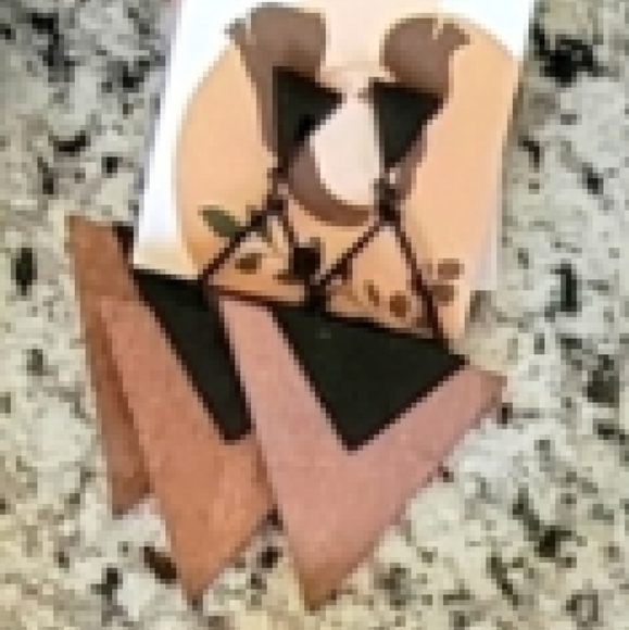 Bohemian Wood Earrings Laser cut in natural light weight wood. Colors- s… - Picture 3 of 8